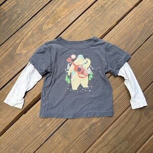 Tea - Mountain Music Bear Long Sleeve Shirt